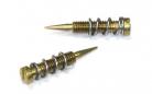 Rochester Carburetor Brass Idle Mixture Screws with Springs - Small Base 2G & Chevrolet 4G models